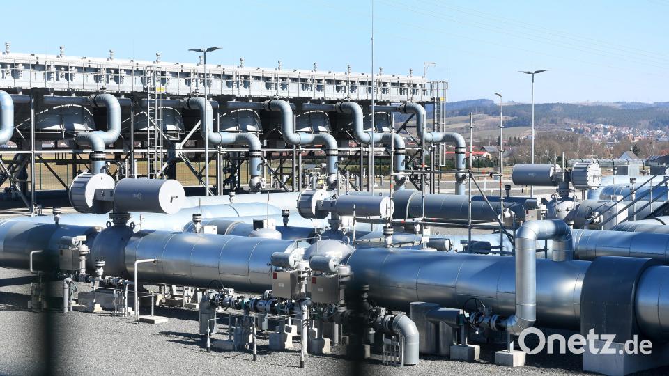 Die Megal-Verdichterstation in Rothenstadt ist ein wichtiger Knotenpunkt im europäischen Gasnetz. Bild: Gabi Schönberger