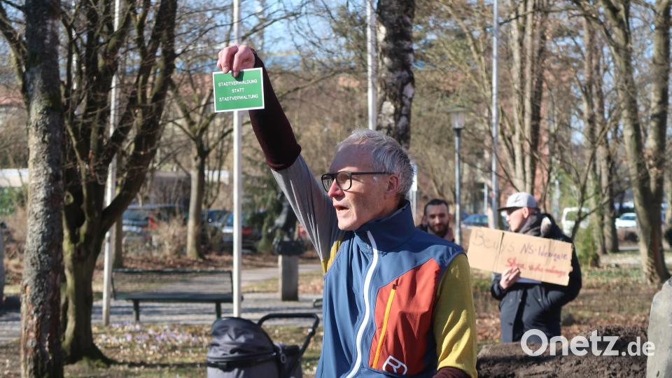 Thomas Müller von der Stiftung &quot;Dasmaximum&quot; fordert mehr Grün in den Städten. Bild: Kunz