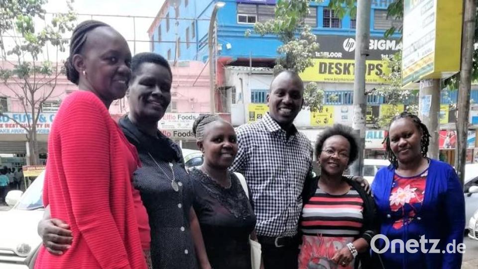 Pfarrvikar Dr. Gilbert Mburu Kabiru besucht seine Heimat Kenia Bild: rgr