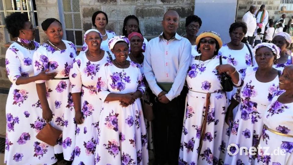 Pfarrvikar Dr. Gilbert Mburu Kabiru besucht seine Heimat Kenia. Bild: rgr