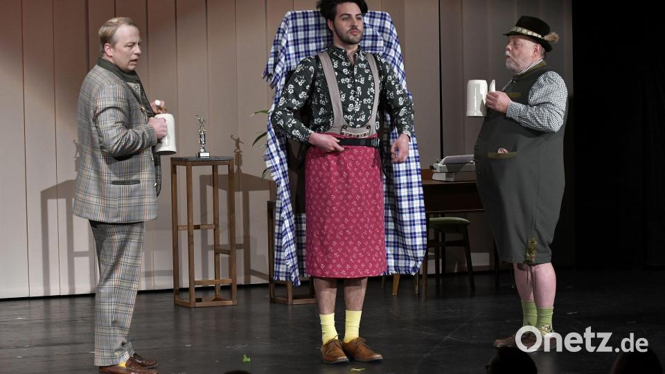 &quot;Wackersdorf&quot;, eine Produktion des Landestheaters Schwaben. Bild: Petra Hartl