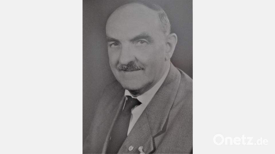Wilhelm Specht, der von 20. April bis 2. Mai 1945 sowie weitere acht Jahre von 1948 bis 1956 Bürgermeister in Grafenwöhr war. Bild: rgr