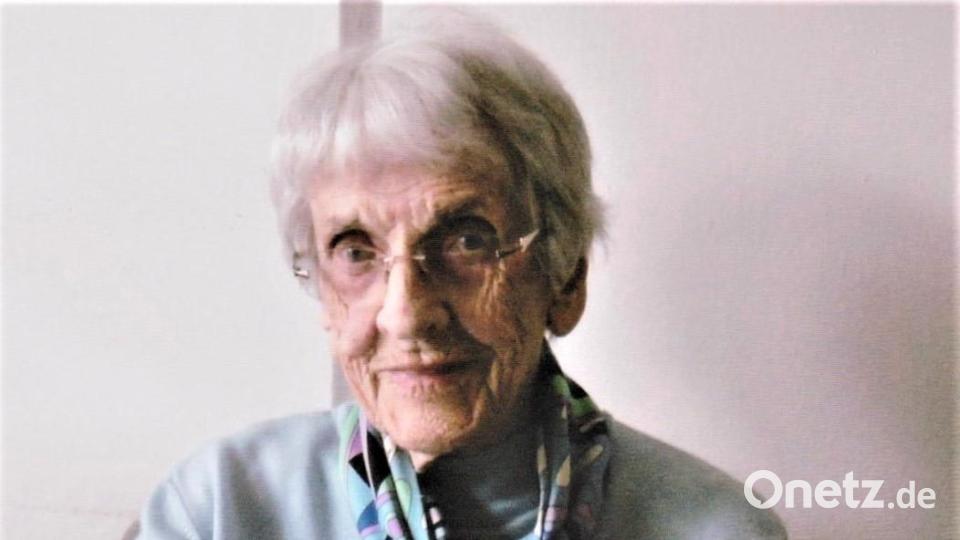 Gertraud Specht wurde am 12. März 1922 geboren Archivbild: rgr