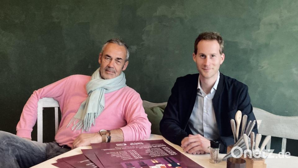 Die beiden Männer hinter der Veranstaltungsreihe: Friedrich-Chef Veit Reisberger (links) und der MiVoh-Vorsitzende Hannes Gilch. Bild: Friedrich/exb