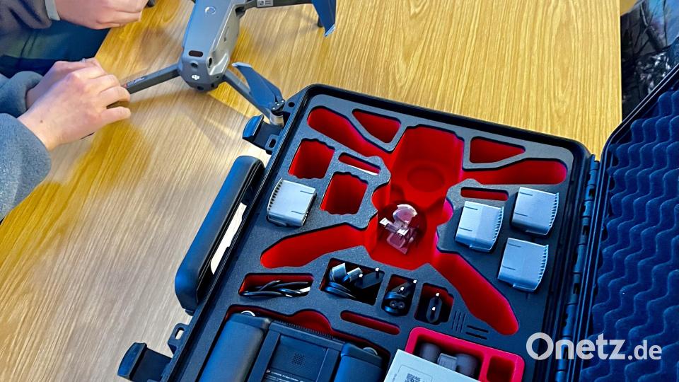 Fotos wurden im Rahmen der Multiplikatorenschulung für Drohnenpiloten aufgenommen. Bild: Claudia Prößl/exb