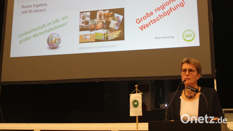 Marion Höcht berichtete über das vergangene Geschäftsjahr mit einem Rekordumsatz. Bild: fks