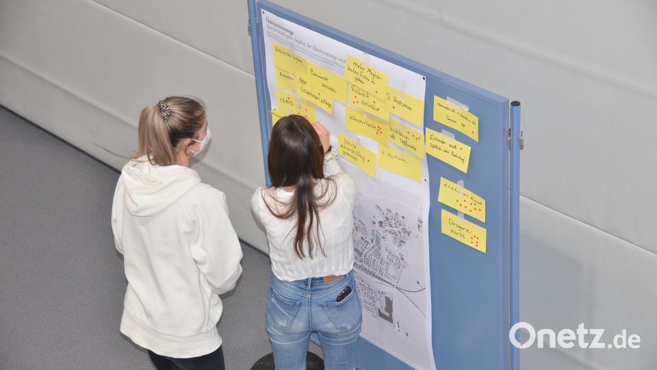 Die Teilnehmer bewerteten die besammelten Vorschläge Bild: ak