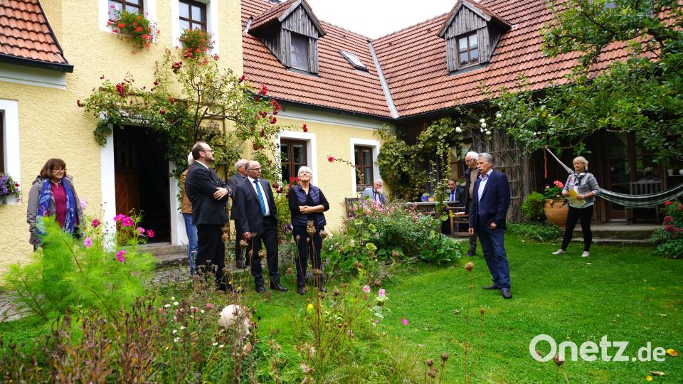 Beim Kreisentscheid 2019 hatten Marianne und Hans Pausch ihr Paradies für Schmetterlinge und Bienen präsentiert. Archivbild: fvo