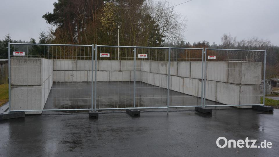 Die neue Grüngutabgabestelle in Konnersreuth ist seit Freitag geöffnet. Bild: jr