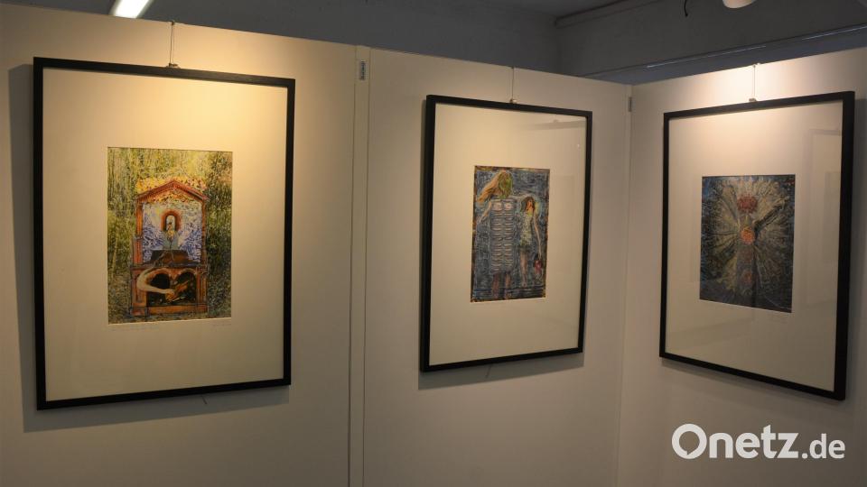 Ein breiter Querschnitt des künstlerischen Schaffens von Jeff Beer ist im Museum Mitterteich zu sehen. Bild: jr