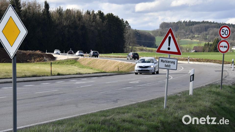 Die Kreisstraße AS 30 beim Industriegebiet Amberg-Nord wird ab Montag, 11. April, für den Verkehr gesperrt. Bild: Petra Hartl