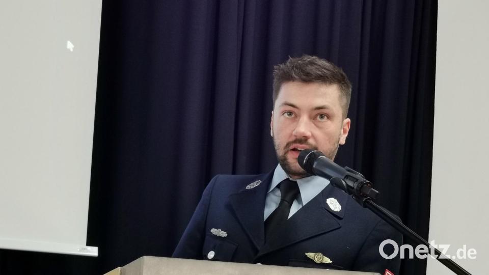 „Das Vereinsleben für die nächsten Monate ist geplant, lasst es uns wieder gemeinsam ausleben.“ (Marco Schäffler, Vorsitzender der Feuerwehr Kemnath) Bild: mde