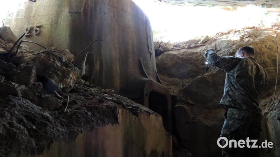 Tonnenschwere, stählerne Kuppeln und Türme sind in die Bunker eingelassen. Bild: mor