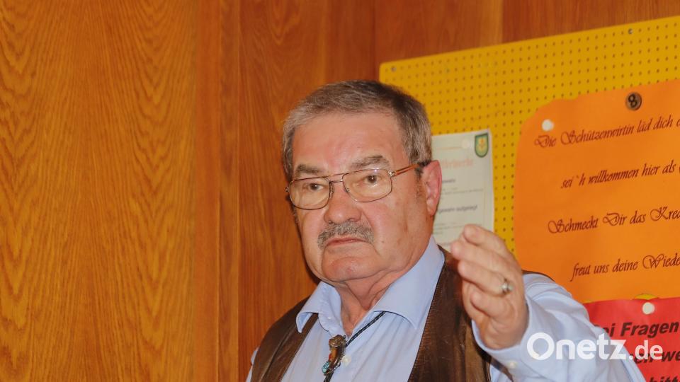 Sportleiter Georg Rupprecht berichtet über eine schwierige Zeit während der Pandemie. Zeitweise kam der Schießbetrieb komplett zum Erliegen. Bild: mfh
