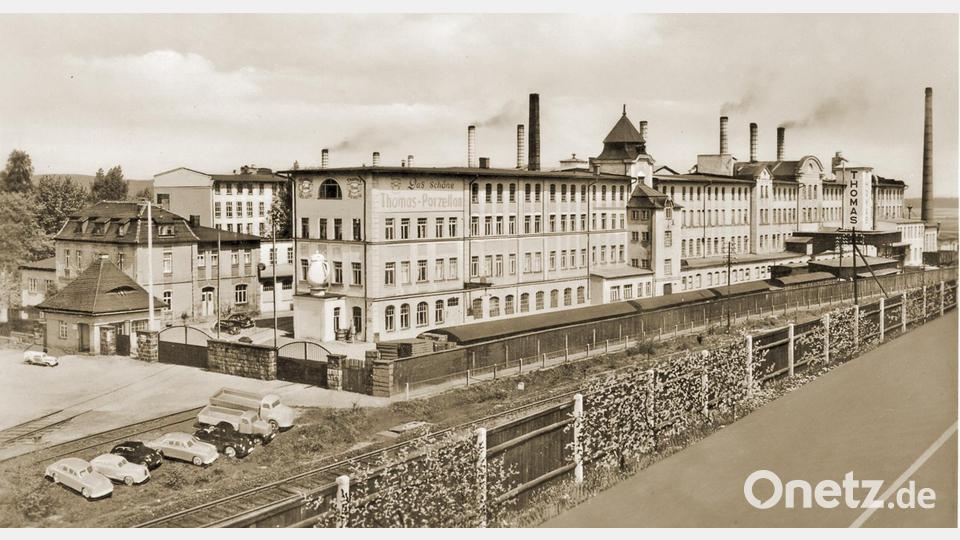 So sah früher die &quot;Thomas&quot;-Fabrik in Marktredwitz aus. Heute befindet sich auf diesem Gelände die Firma Ceramtec. Bild: Stadtarchiv Marktredwitz/exb