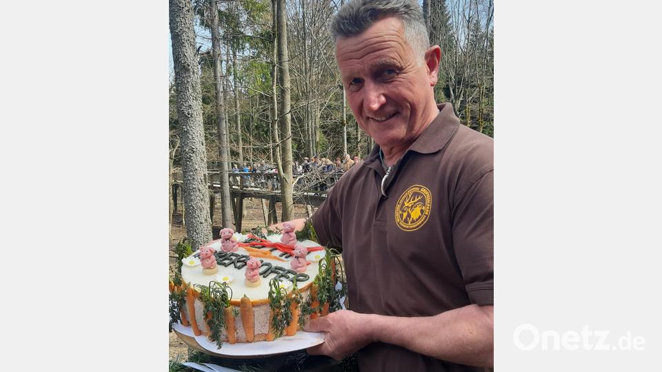 ... und für die Tiere gab&#039;s eine Torte. Bild: gis