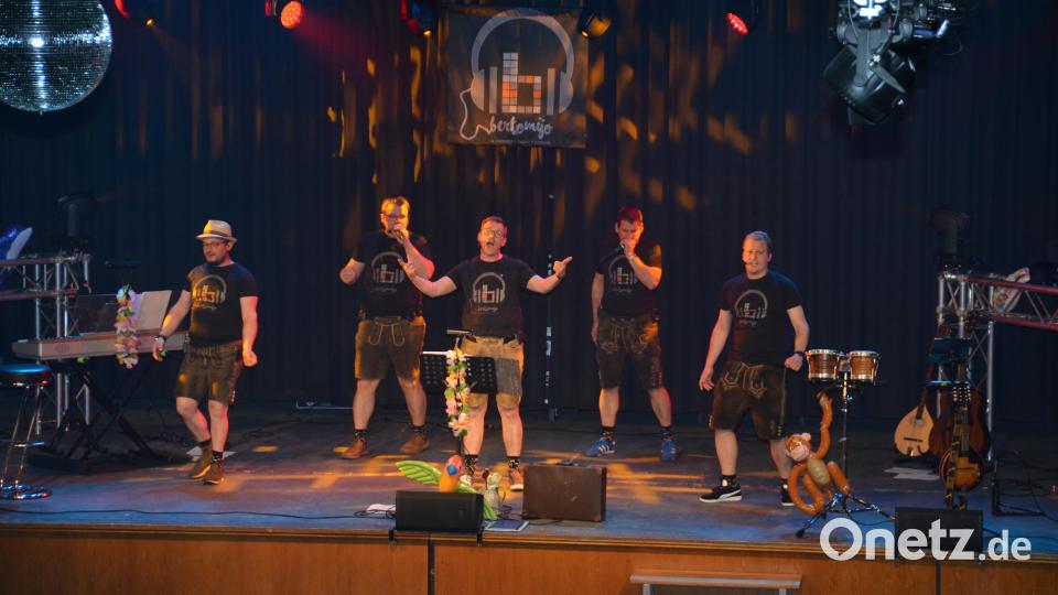 Wenn die fünf Sänger von "Bertomijo" auftreten, ist ein entspannter und unterhaltsamer Abend garantiert. Bild: dob