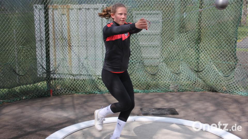 Hammerwerferin Johanna Marrwitz Bild: kro