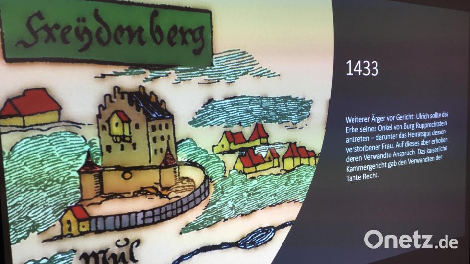 Wie hat das Freudenberger Schloss ausgesehen? Auch das ist Thema beim Heimatprojekt der Schule. Bild: gri