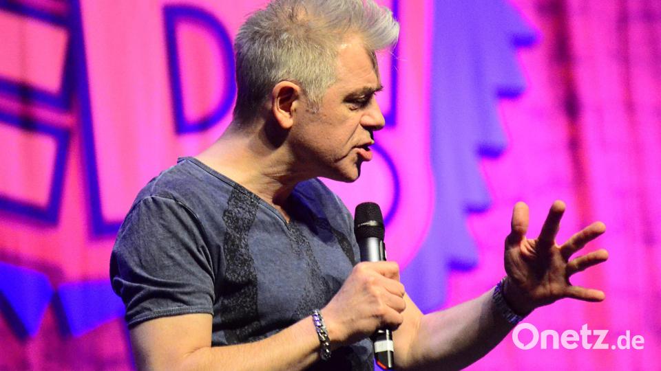 Michael Mittermeier in voller Fahrt. Bild: Kunz