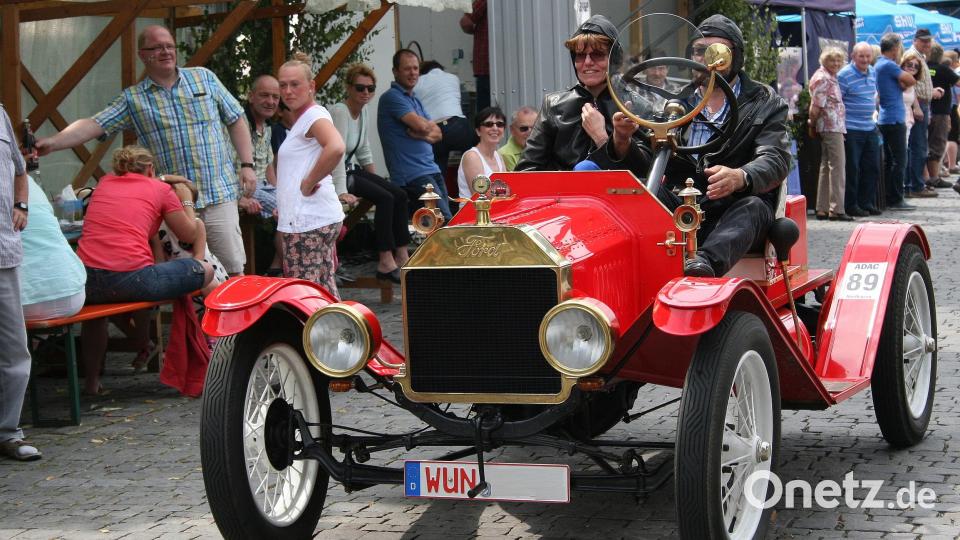 Fest eingeplant zum Bürgerfest ist die Oldtimer-Ausfahrt des MSC Wiesau, der das Fahrerlager am Rewe-Parkplatz aufschlagen wird. Archivbild: wro