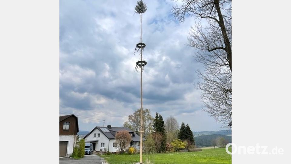 Aufstellung Wunschenberg. Bild: Gemeinde Kulmain/exb