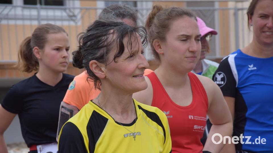 Mit dabei war auch Lydia Zahner vom VFTN Kirchenreinbach. Seit zwei Jahrzehnten gehörte sie zum Teilnehmerkreis der Landkreiscupwertung, heuer zum ersten Mal mit ihrem Enkel Bild: bö