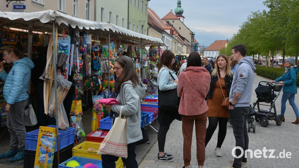 Am Sonntag fand der Tirschenreuther Ostermarkt statt. Bild: jr