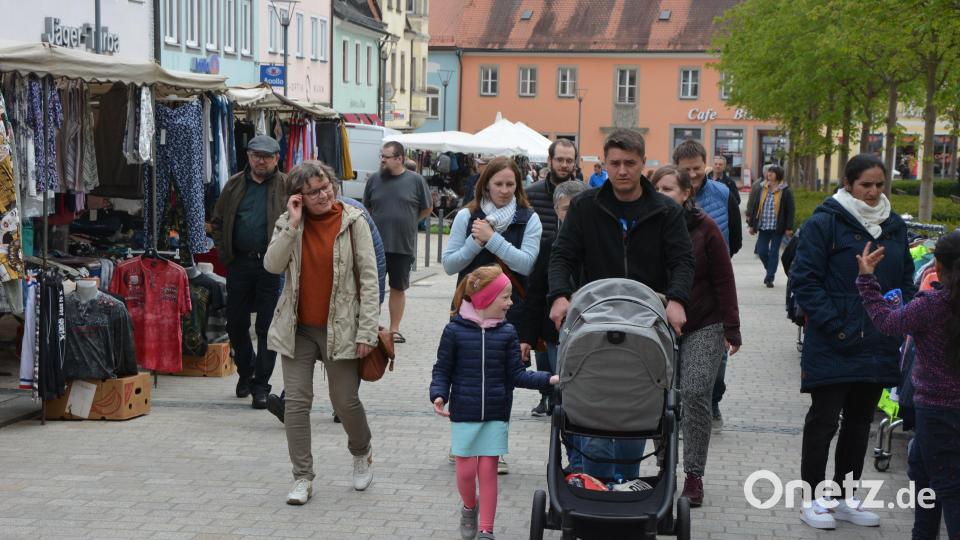 Am Sonntag fand der Tirschenreuther Ostermarkt statt Bild: jr