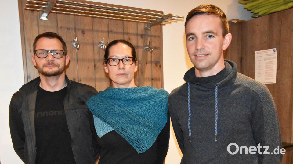 Beim Ski- und Lauftreff geben (von links) Florian Schwager, Kerstin Wolfram und Andreas Dehling in den nächsten beiden Jahren die Richtung vor. Bild: no
