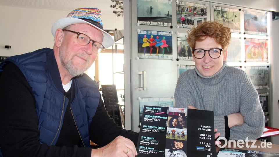 Stefan Voit und Christine Flor stellten die neue Konzertreihe vor Bild: stg