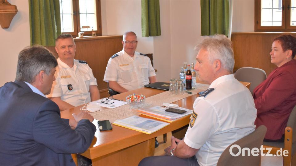 Sicherheitsgespräch der Polizei im Rathaus: Bild: rgr
