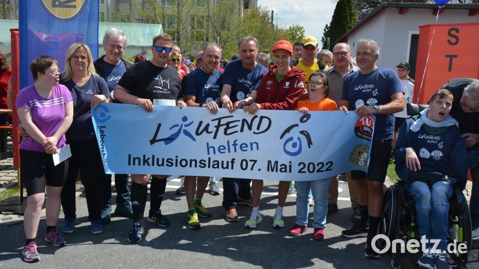 Der Start zum 11. Inklusionslauf der Lebenshilfe. Bild: jr