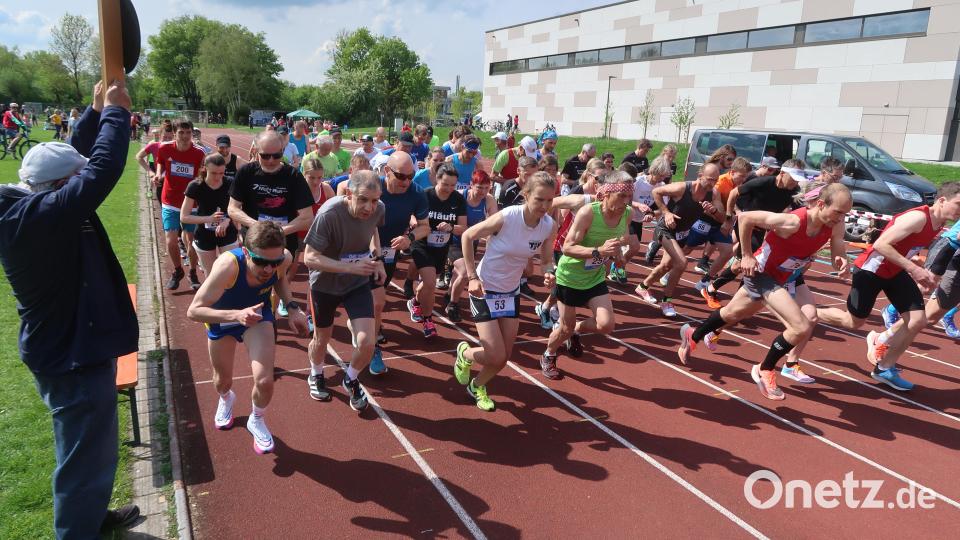 Start zum Fünf- und Zehnkilometerlauf. Bild: Kunz