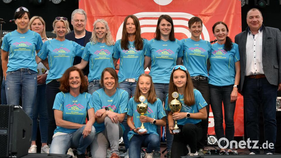 Die LSG Edelsfeld war das schnellste Damen-Team aus dem Landkreis. Bild: Stephan Huber