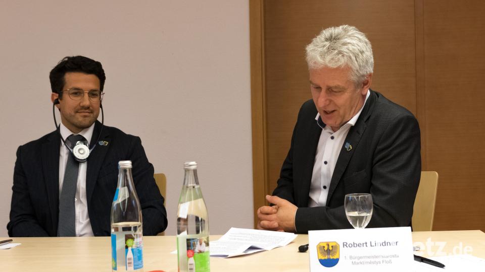 Ich wünsche mir längere Förderzeiträume für Städtepartnerschaften. (Bürgermeister Robert Lindner) Bild: Susanne Forster