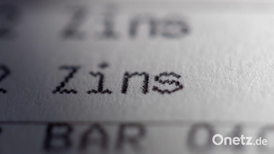 Gute Zinsen gibt es kaum noch. Symbolbild: Daniel Karmann/dpa