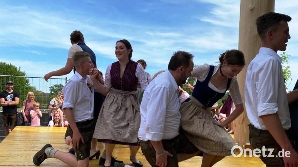 Des mit dem Kniesitzerl muß noch geübt werden. Bild: jp