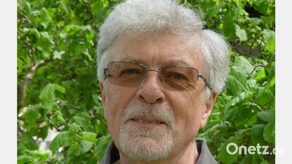 "Die Chronik ist entstanden, damit Vergangenheit und Gegenwart nicht in Vergessenheit geraten." (Chronist Andreas Sorgenfrei) Bild: Andreas Sorgenfrei/exb