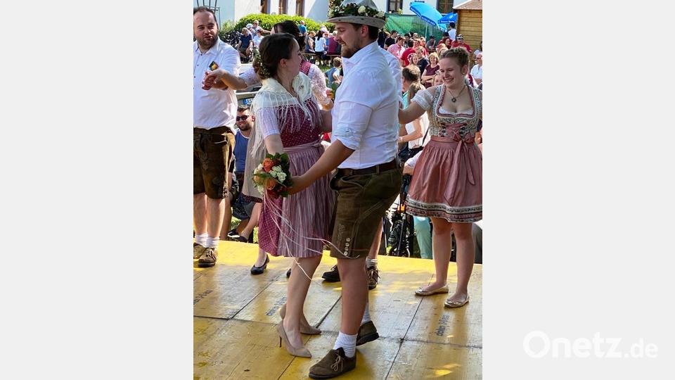 Das neue Oberkirwapaar Josef Ehrnsberger und Julia Bauer Bild: jp