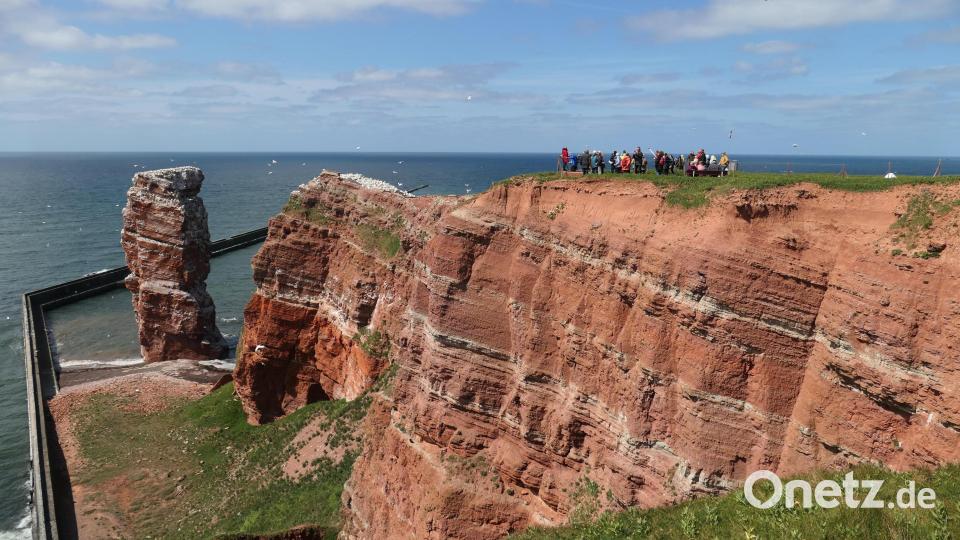 Helgoland stand auf dem Besuchsprogramm der Vdk-Reise. Bild: rgr