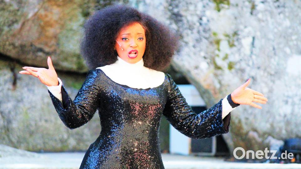 Zodwa Selele wird die Hauptrolle im Musical &quot;Sister Act&quot; spielen. Bild: Luisenburg-Festspiele