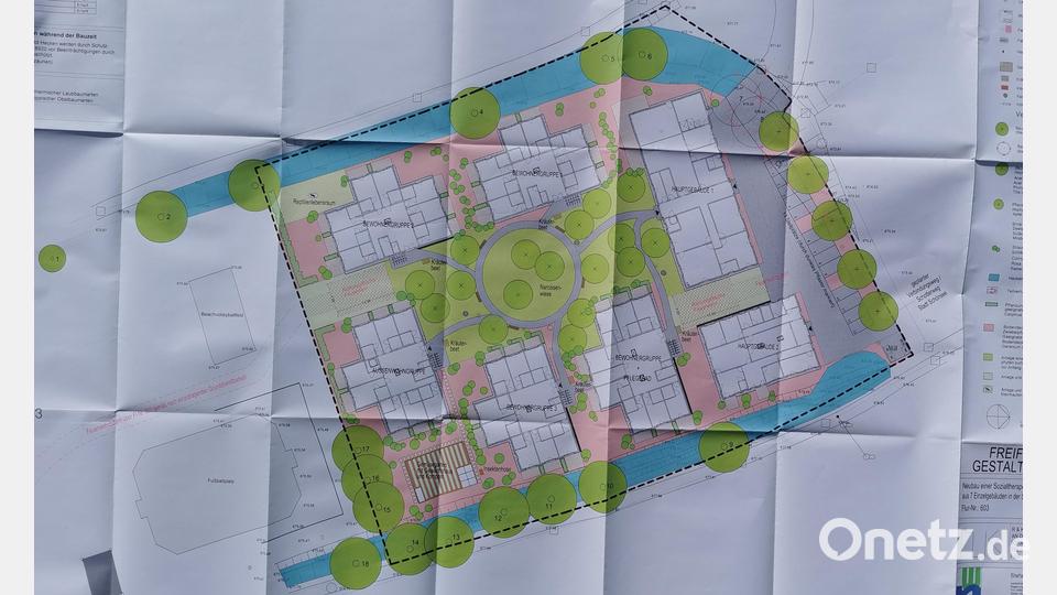 Die Planskizze zeigt die Details. Bild: Portner