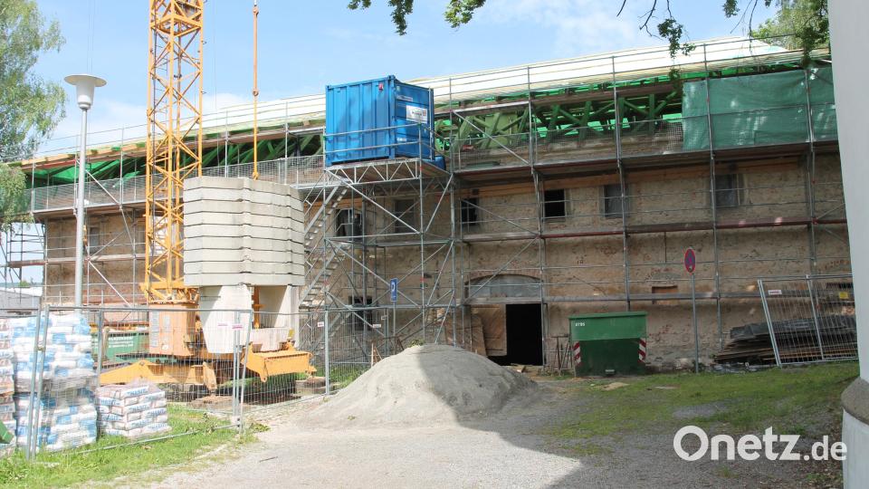 1,15 Millionen Euro gibt es aus der Städtebauförderung für die Sanierung des ehemaligen Kavaliersgebäudes. Bild: pi