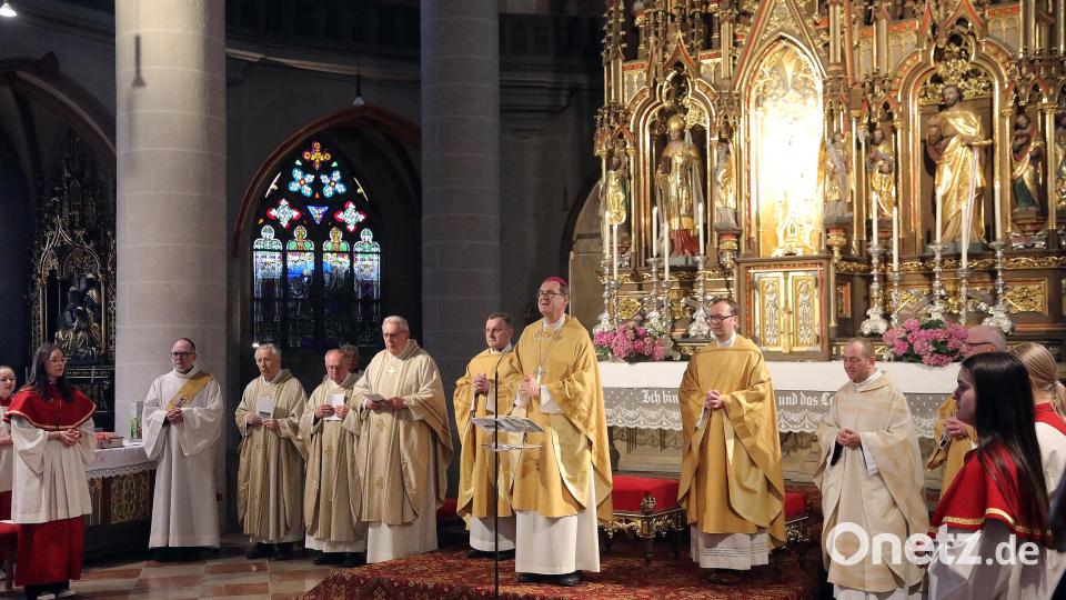 Pontifikalgottesdienst zum Abschluss Festwoche &quot;600 Jahre Basilika St. Martin&quot;. Bild: Wolfgang Steinbacher