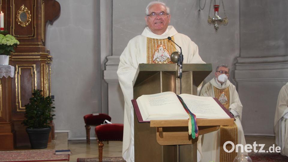 Die Festansprache hielt Pfarrer Gerhard Pausch aus Weiden. Bild: wro
