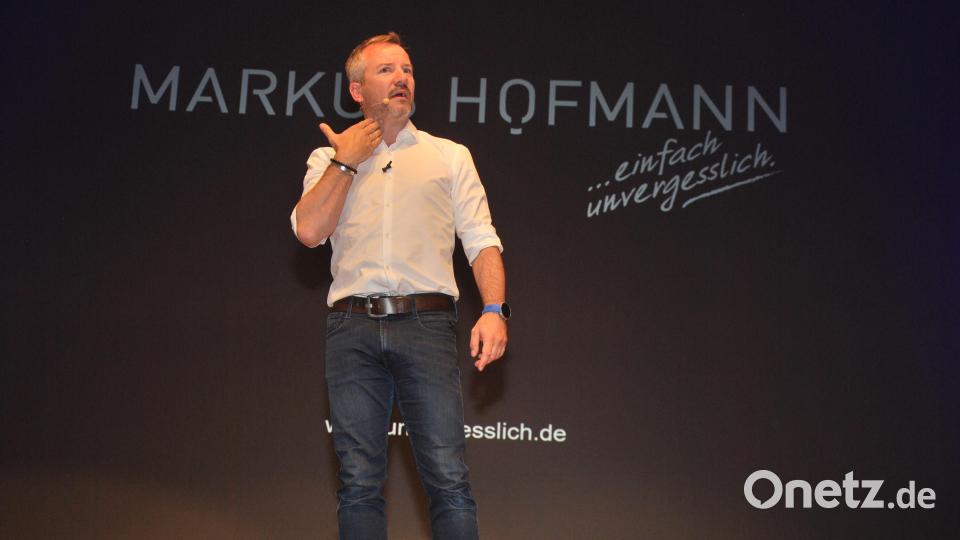 Höhepunkt des Abends war der Auftritt von Gedächtnis-Weltmeister Markus Hofmann. Bild: gsp