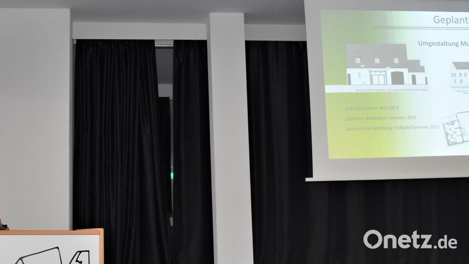 Bürgerversammlung in der Aula der Grund- und Mittelschule Grafenwöhr Bild: rgr