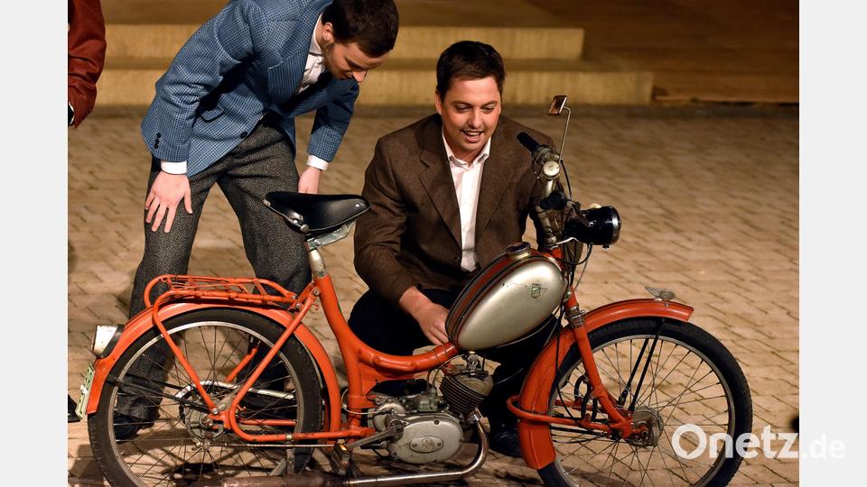 Premiere des Festspiels "900 samma", am Frohnberg bei Hahnbach. Bild: Stephan Huber