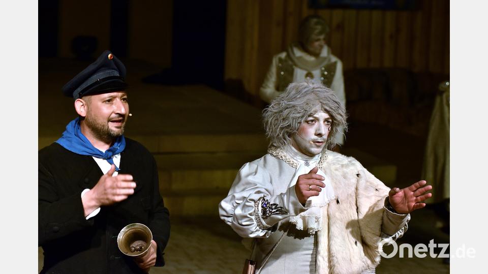 Premiere des Festspiels "900 samma", am Frohnberg bei Hahnbach. Bild: Stephan Huber